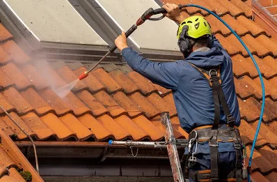 Démoussage et hydrofuge de toiture à Visan
